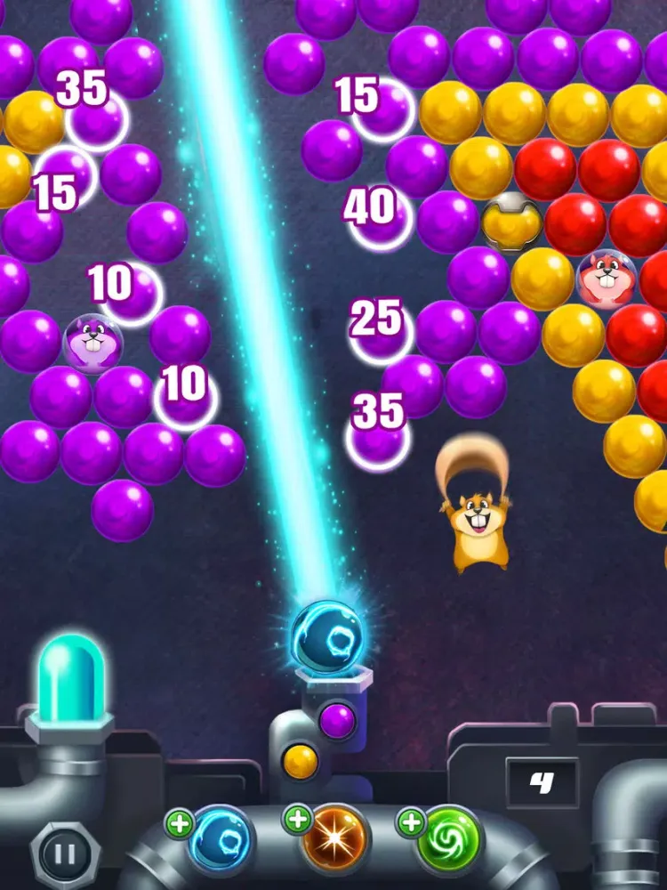 Power Pop Bubble Shooter 2 iPad 应用截图