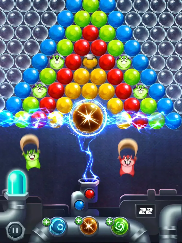 Power Pop Bubble Shooter 2 iPad 应用截图