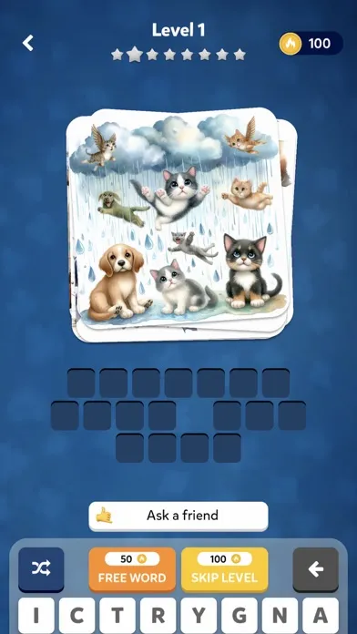 Capturas de tela do Idioms Quiz