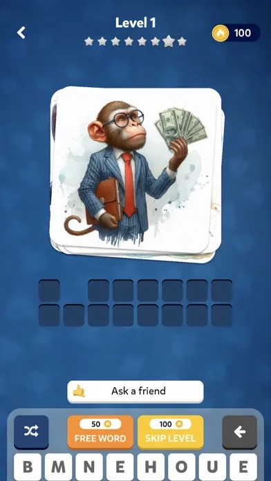 Capturas de tela do Idioms Quiz