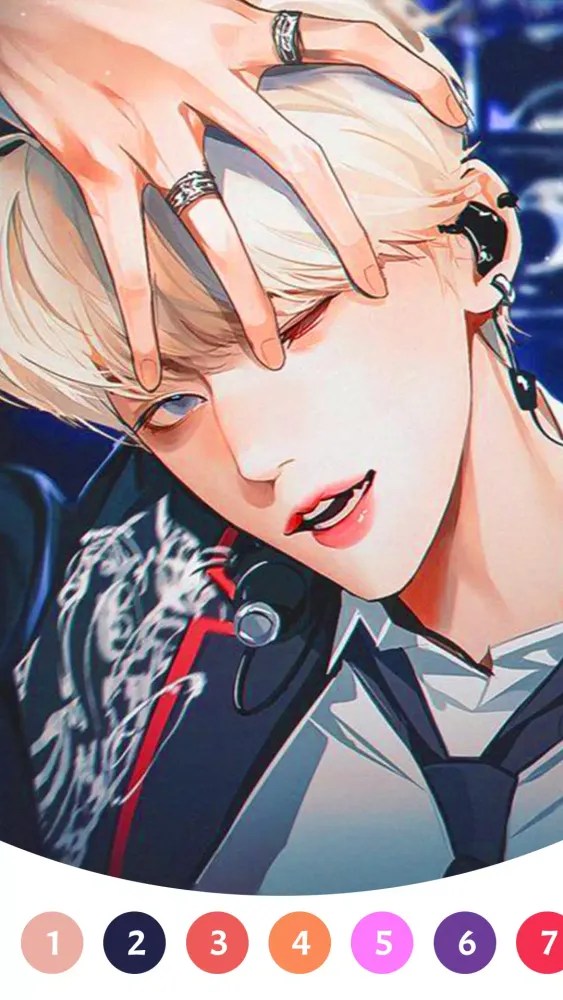 TXT Paint by Number Game Screenshots