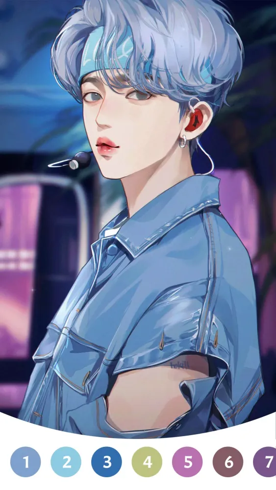 TXT Paint by Number Game Screenshots