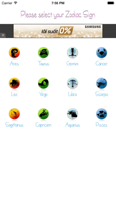 Zrzuty ekranu Daily, Weekly, Monthly and Yearly HoroScope