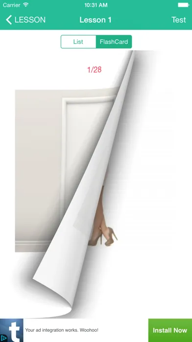 Learn French By Picture and Sound - Easy to learn french vocabulary Screenshots