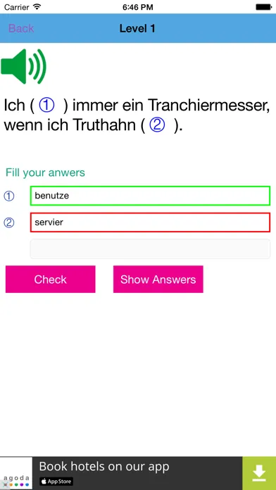 TyGonDE - German Listen Practice Free应用截图