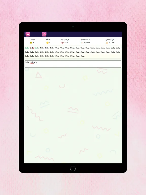ภาพหน้าจอของ Keypad Typing Practice :Master iPad 
