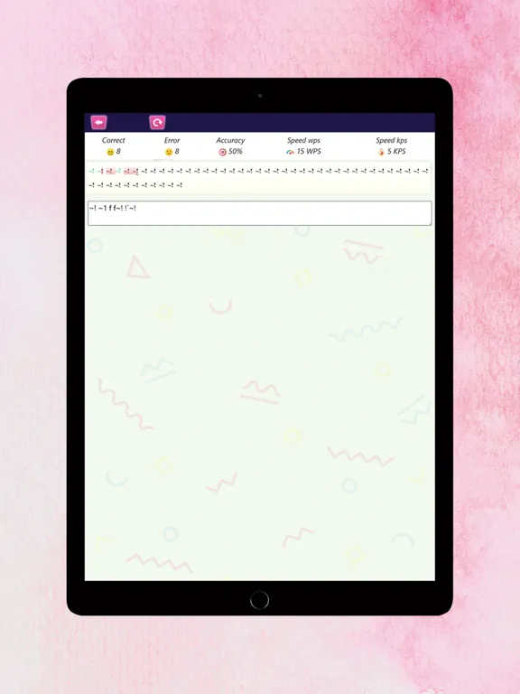 ภาพหน้าจอของ Keypad Typing Practice :Master iPad 