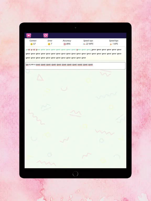 ภาพหน้าจอของ Keypad Typing Practice :Master iPad 