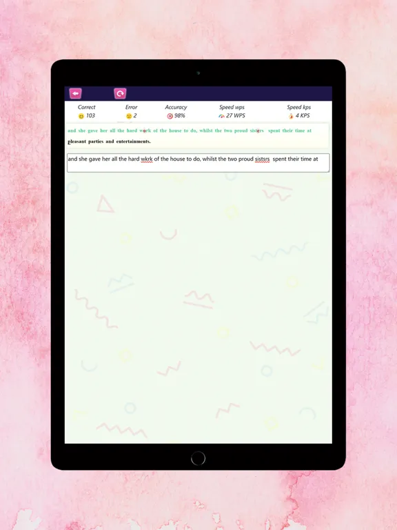 ภาพหน้าจอของ Keypad Typing Practice :Master iPad 