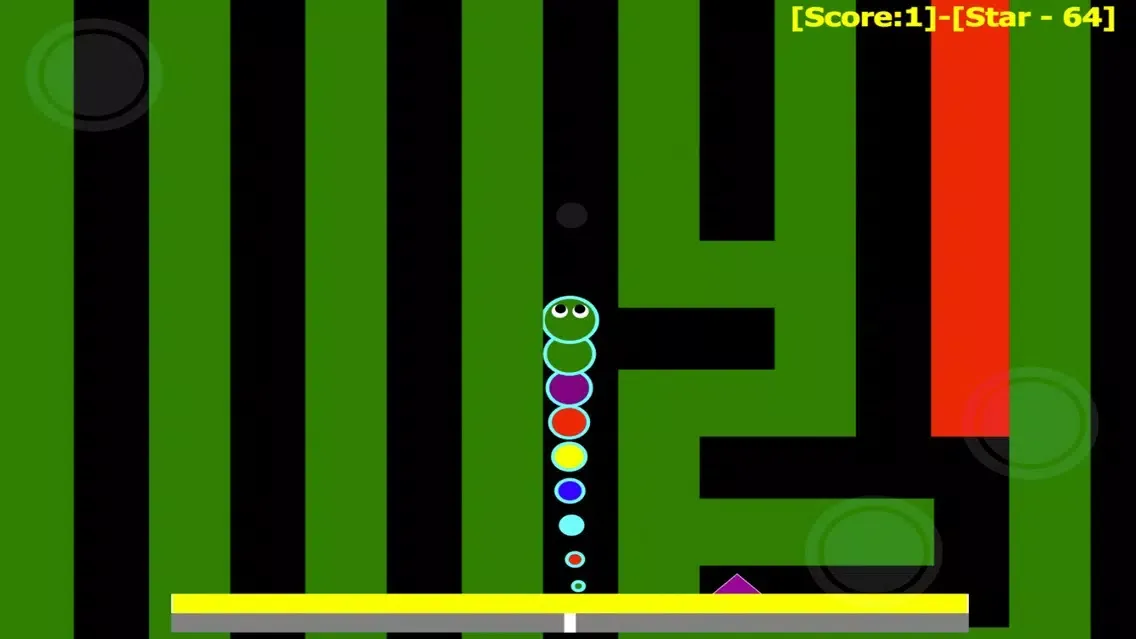 Tangkapan skrin Action maze