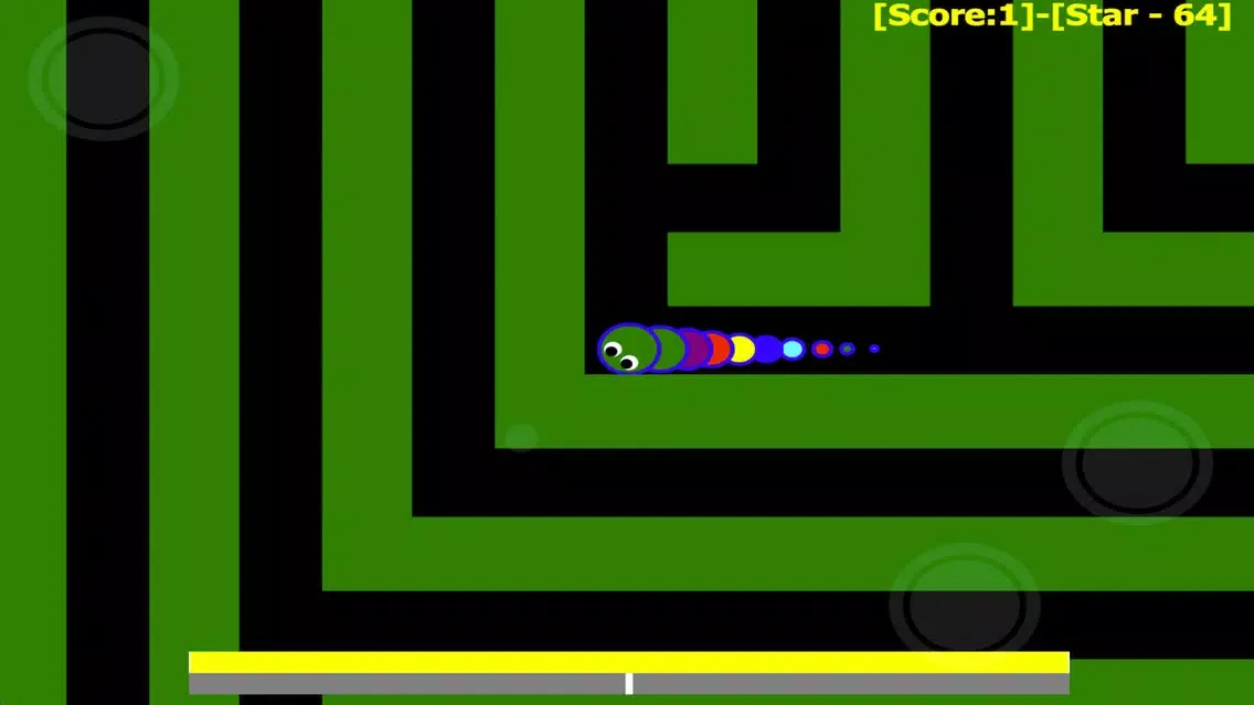 Tangkapan skrin Action maze