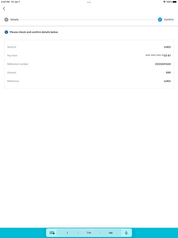 MHB Mobile Banking iPad  स्क्रीनशॉट