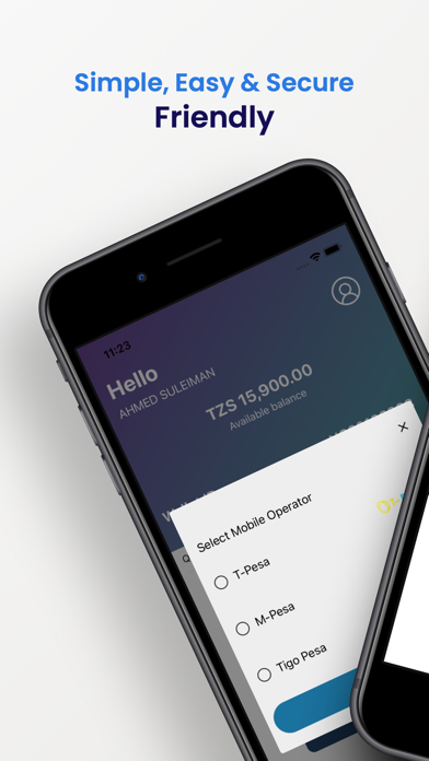 Tangkapan skrin Ncard Tanzania