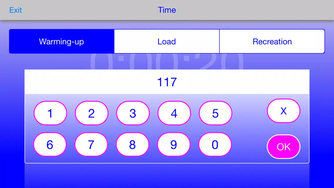 ภาพหน้าจอของ Training Load Lite