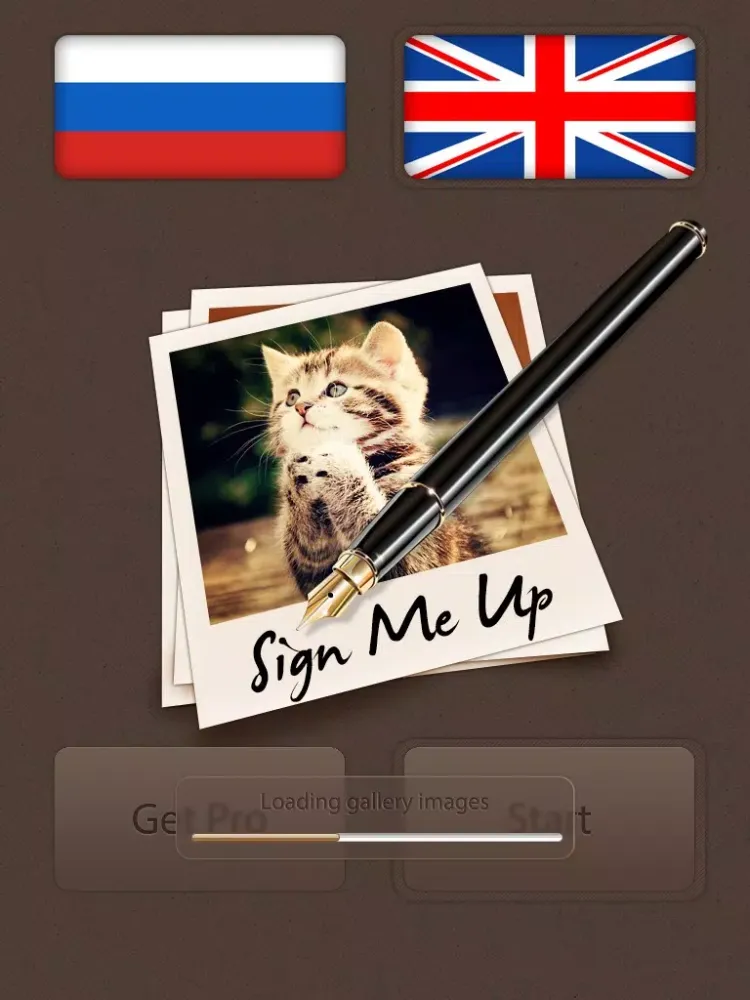 Sign Me Up iPad  স্ক্রিনশট