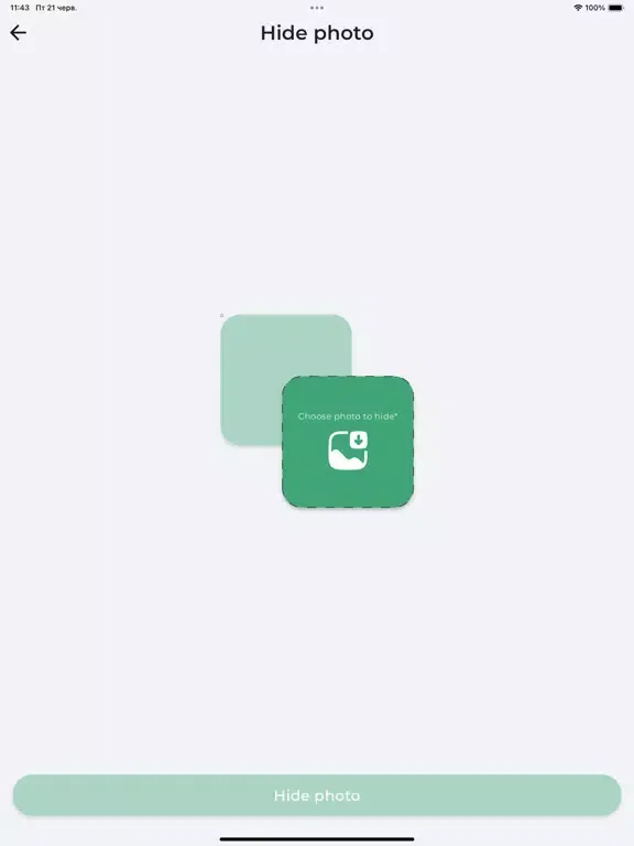 Capturas de tela do Chameleon: hide your secrets iPad 