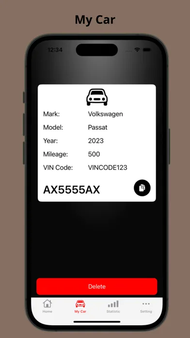 Captures d'écran de My Car expenses app