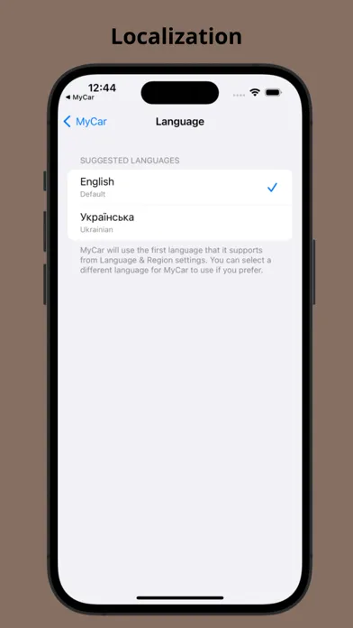 Captures d'écran de My Car expenses app