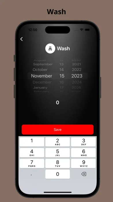 Captures d'écran de My Car expenses app