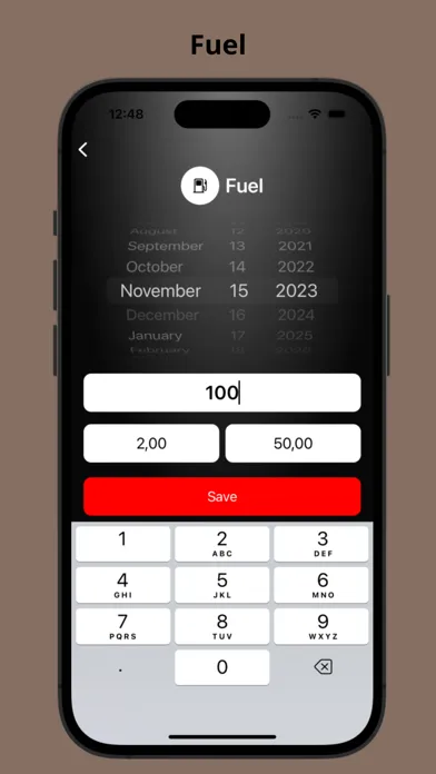 Captures d'écran de My Car expenses app