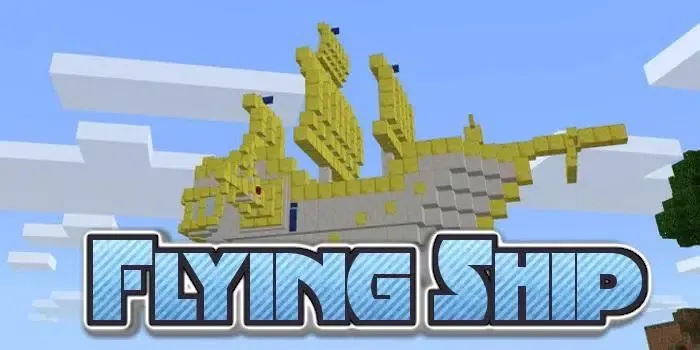 Flying Ship MOD MCPE سکرین شاٹس