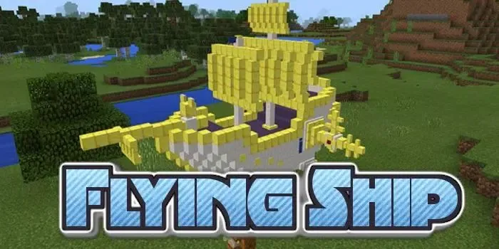 Flying Ship MOD MCPE سکرین شاٹس