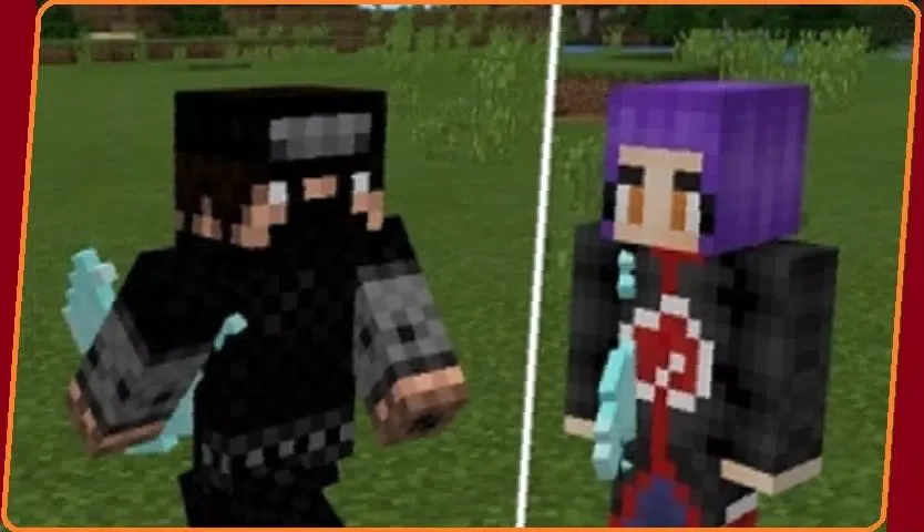 Tangkapan layar Mod Naruto for mcpe