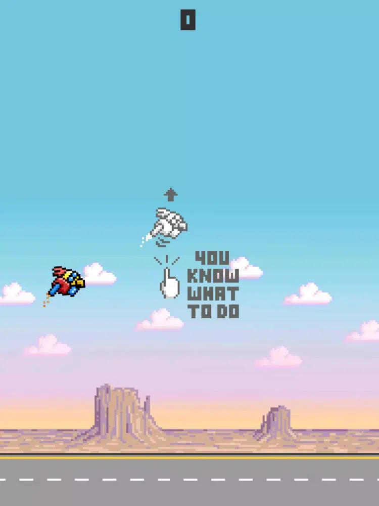 Iron Chicken : serious flyer iPad 应用截图