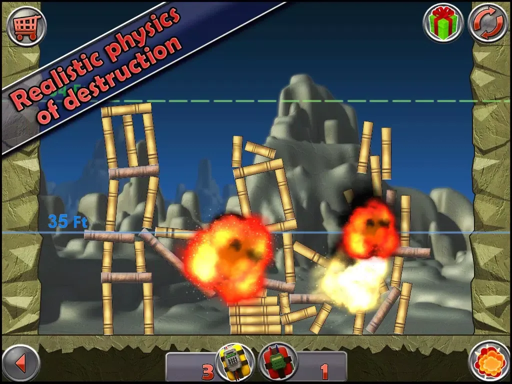 Capturas de tela do Demolition Master HD: Project Implode All iPad 
