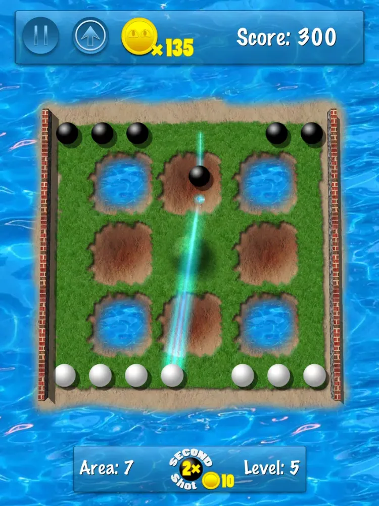 Knock It - Dodge Ball, Billiards, Golf and Checkers in One Game iPad  Screenshots