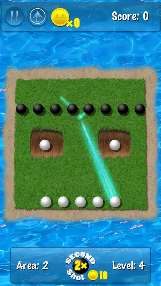Knock It - Dodge Ball, Billiards, Golf and Checkers in One Game Screenshots