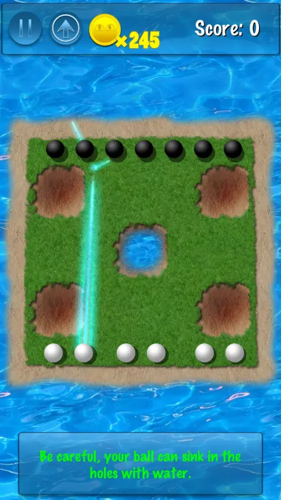 Knock It - Dodge Ball, Billiards, Golf and Checkers in One Game Screenshots