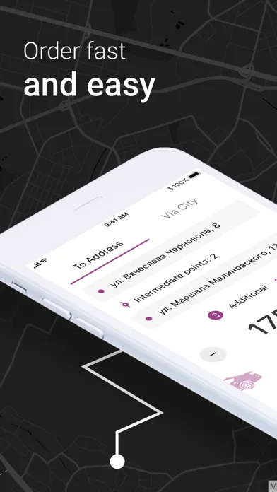 Tangkapan skrin Pink taxi