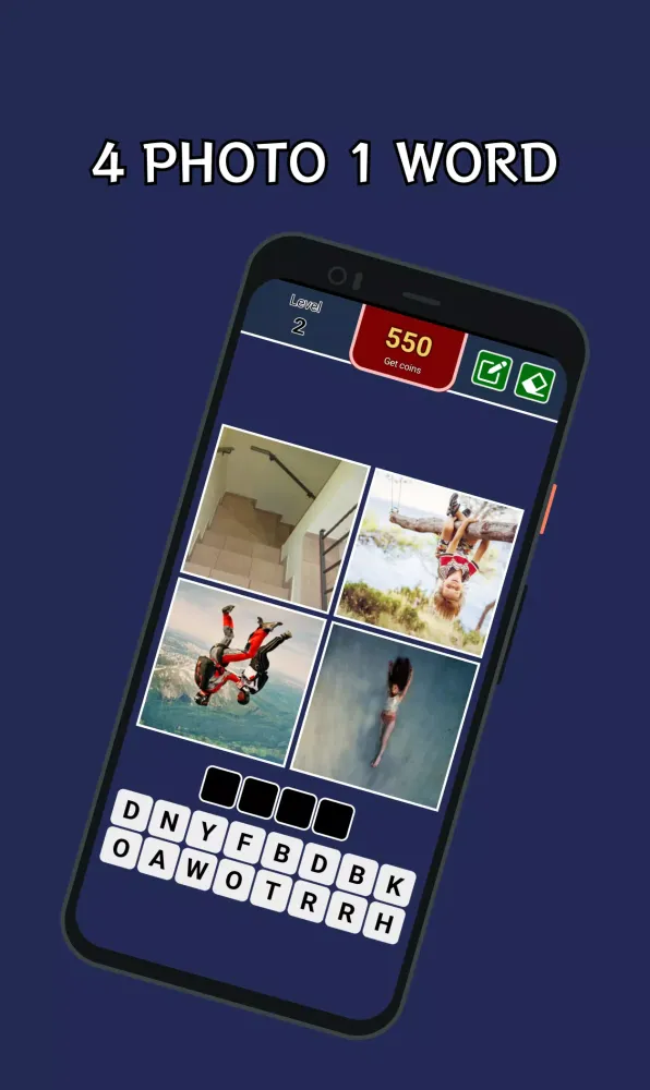 4 Pics 1 Word English Edition سکرین شاٹس