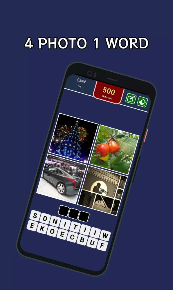 4 Pics 1 Word English Edition سکرین شاٹس