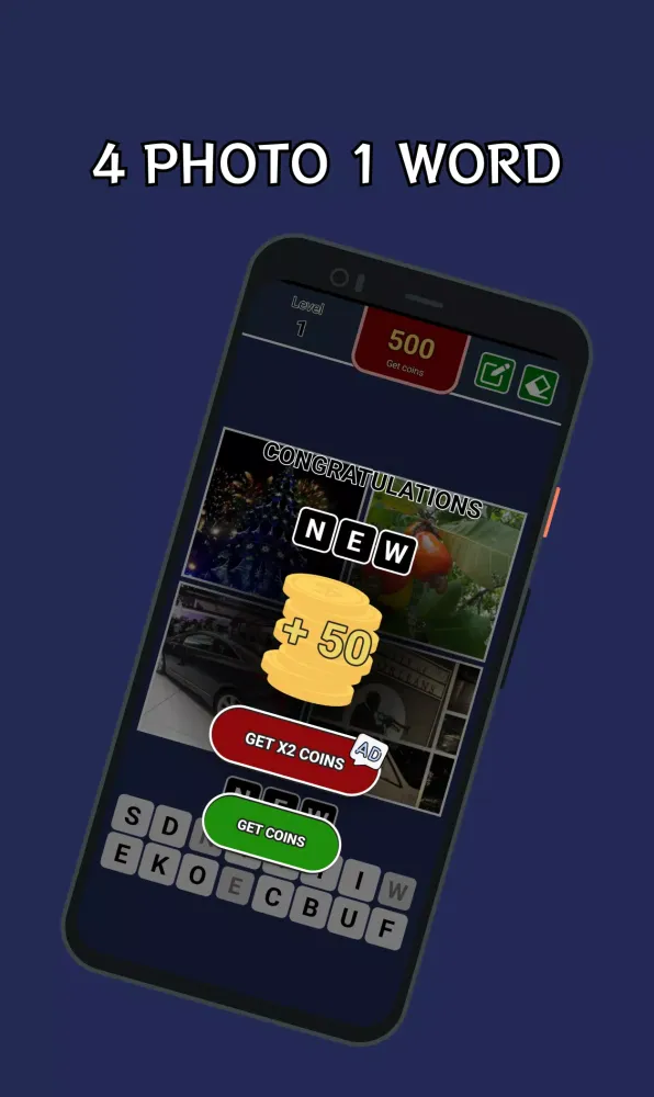 4 Pics 1 Word English Edition سکرین شاٹس