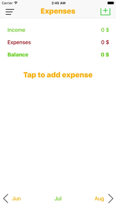 ภาพหน้าจอของ My Income and Expenses
