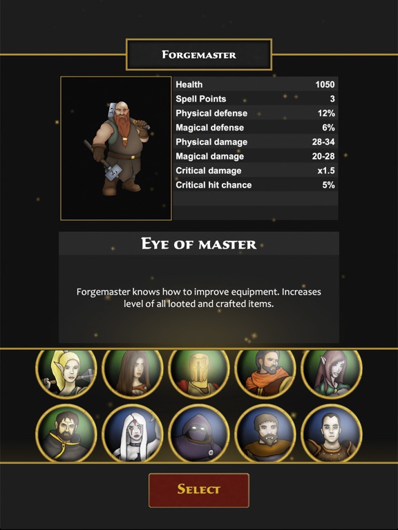 Capturas de tela do Dungeon Adventure: Epic Ed. iPad 