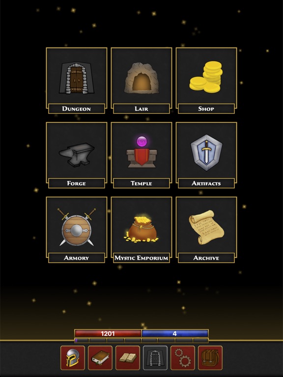 Capturas de tela do Dungeon Adventure: Epic Ed. iPad 
