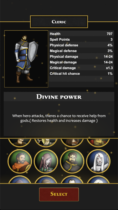 Capturas de tela do Dungeon Adventure: Epic Ed.
