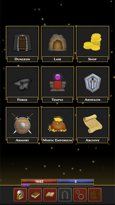 Capturas de tela do Dungeon Adventure: Epic Ed.