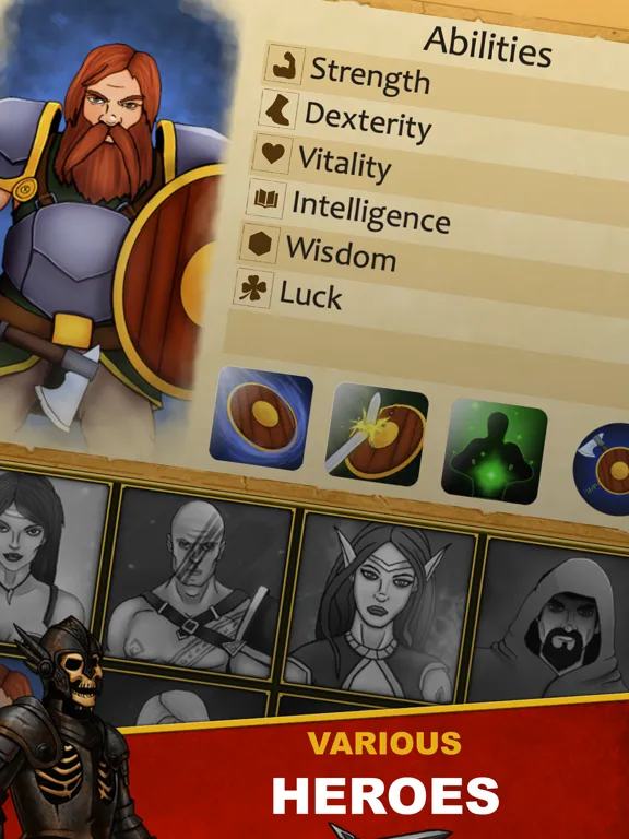 Infinite Dungeons iPad  Ekran Görüntüleri