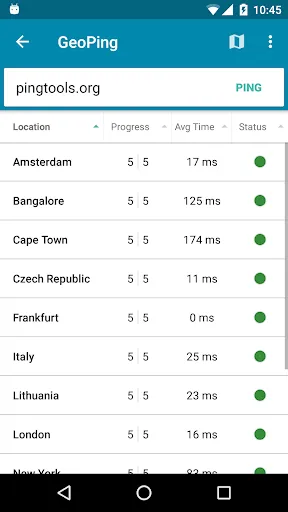 PingTools Pro Screenshots