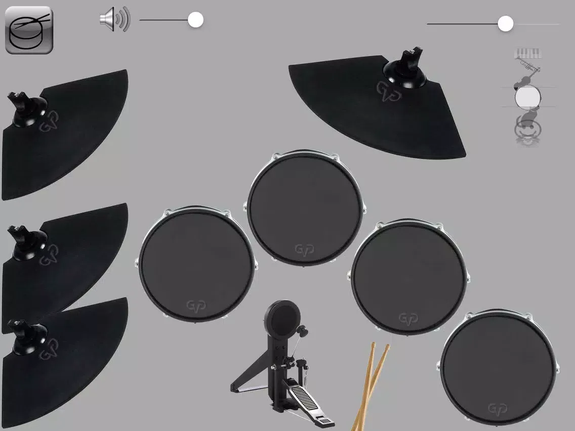 صور Electro Drum Kit Full iPad 