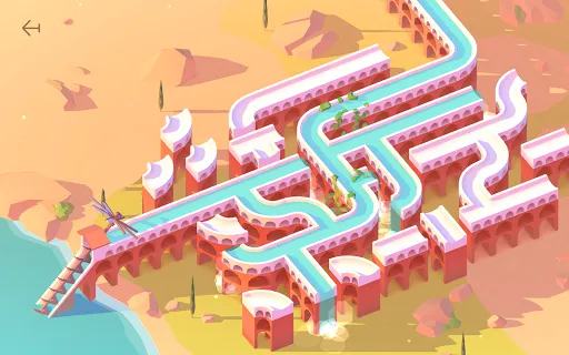 Aquavias – Water Flow Puzzle应用截图