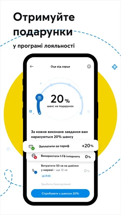 Мій Київстар－інтернет, дзвінки应用截图
