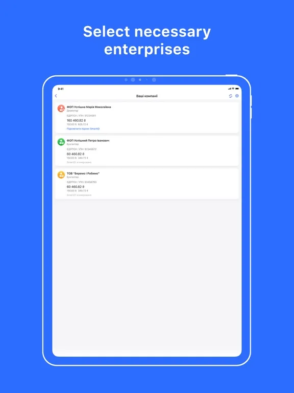 Privat24 for business iPad  Ekran Görüntüleri
