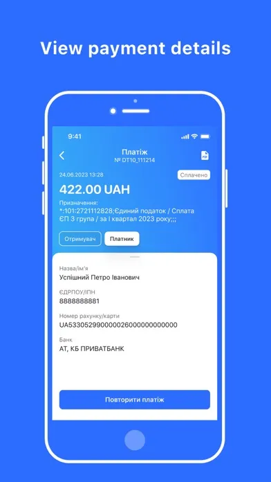 Privat24 for business Ekran Görüntüleri
