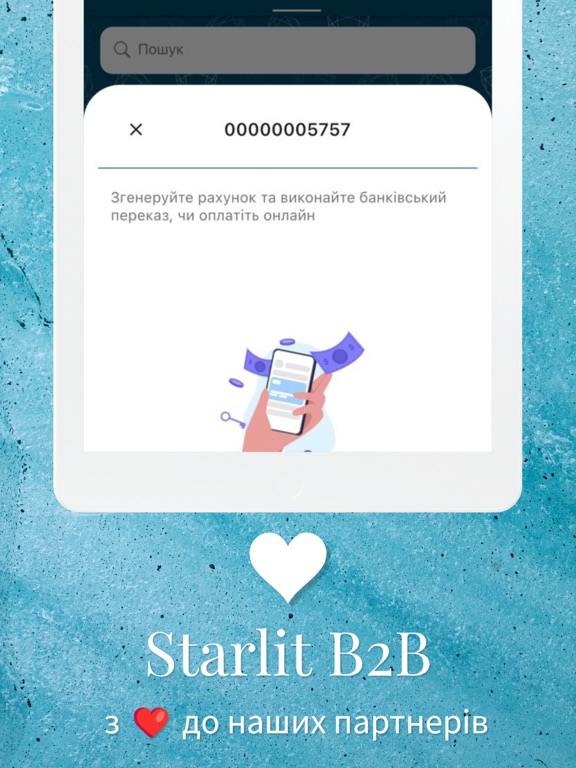 Starlit B2B iPad 应用截图