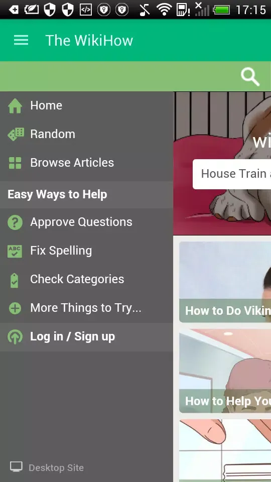 Screenshot di The WikiHow Lite